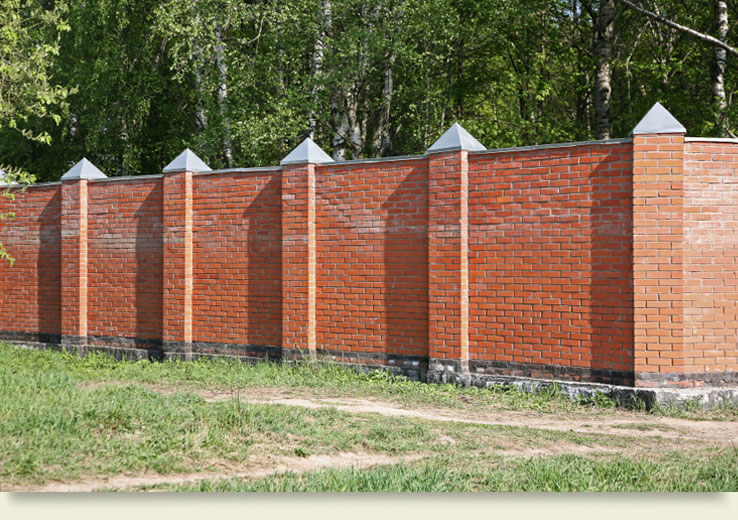 Brick Fence